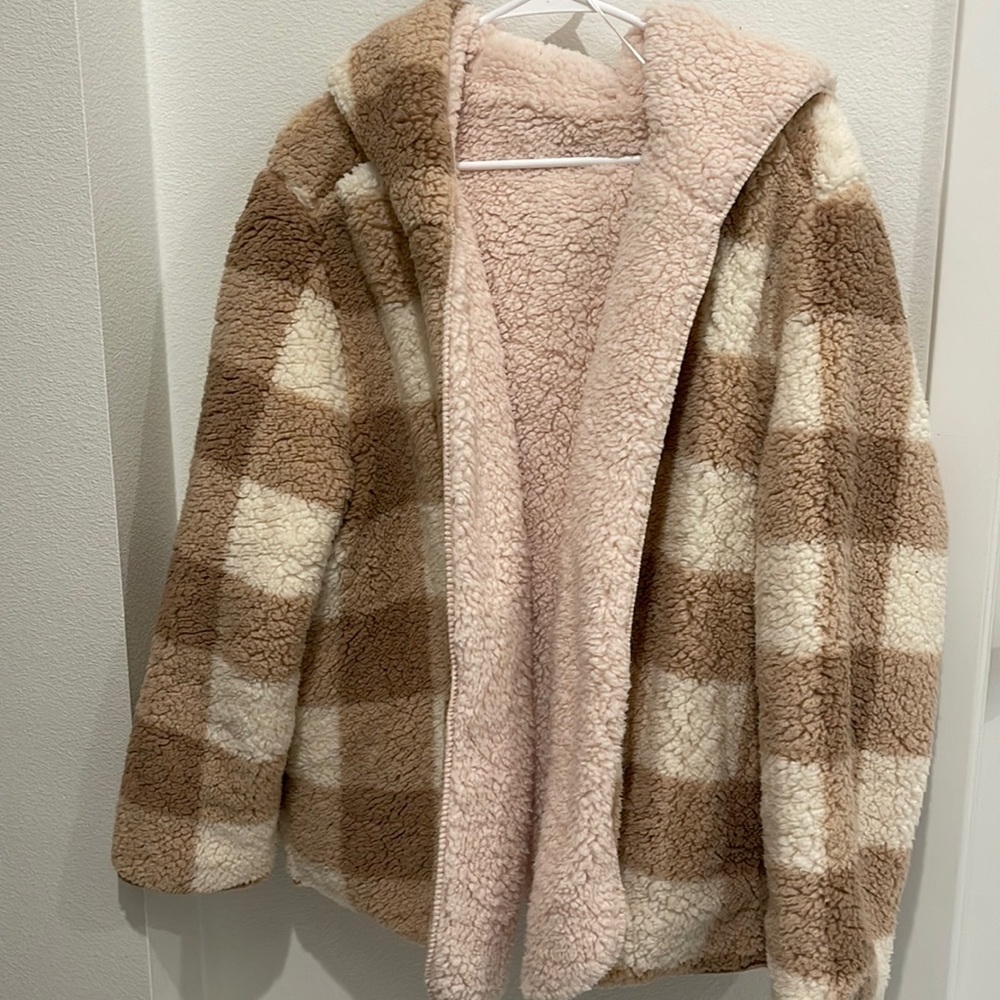 Forever 21 Sherpa Jacket. One size. Brand new. No tags.